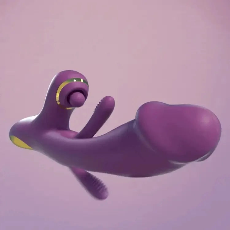 Vibrator With Flapping Vibration & Clitoral Tapping