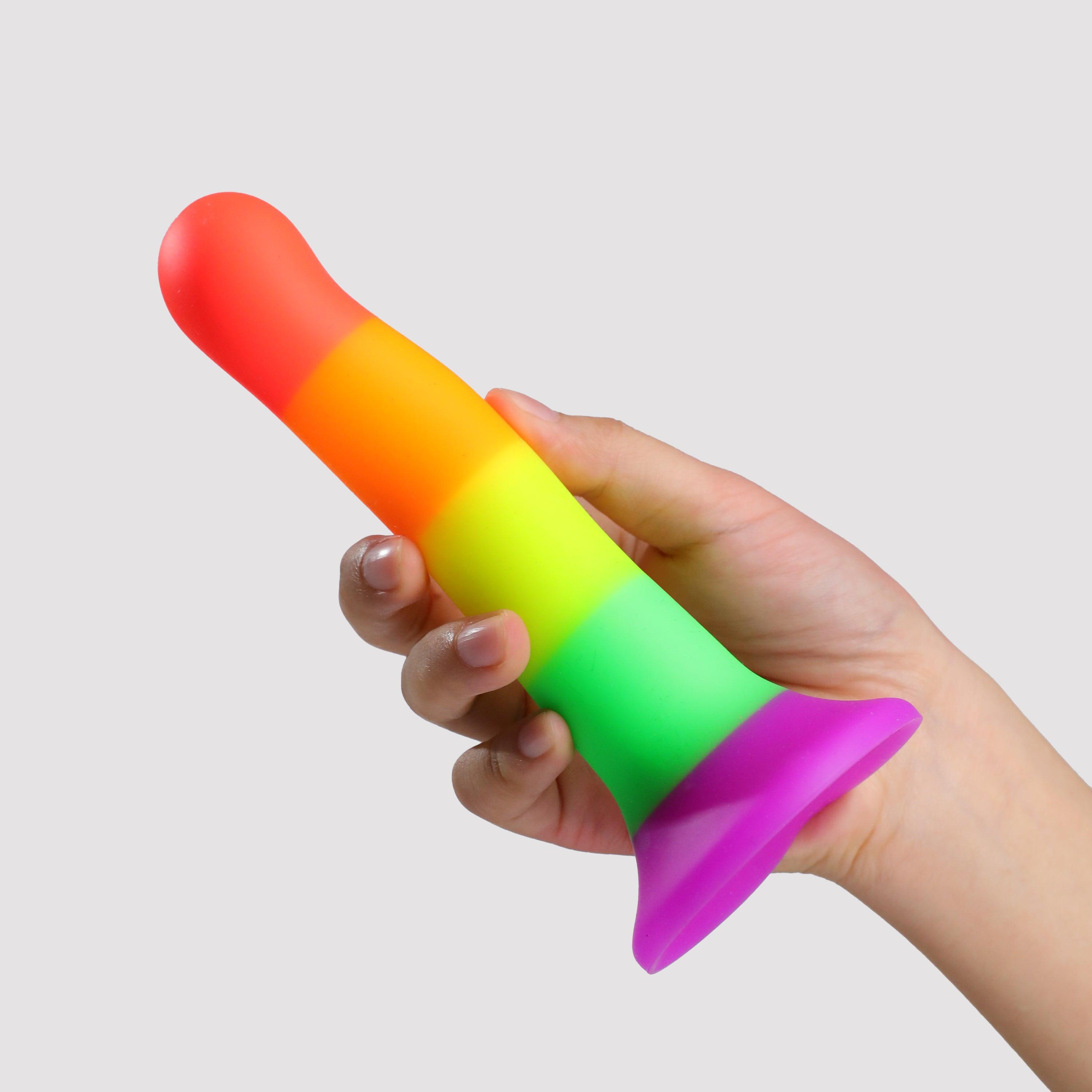 PLHEART Rainbow Dildo