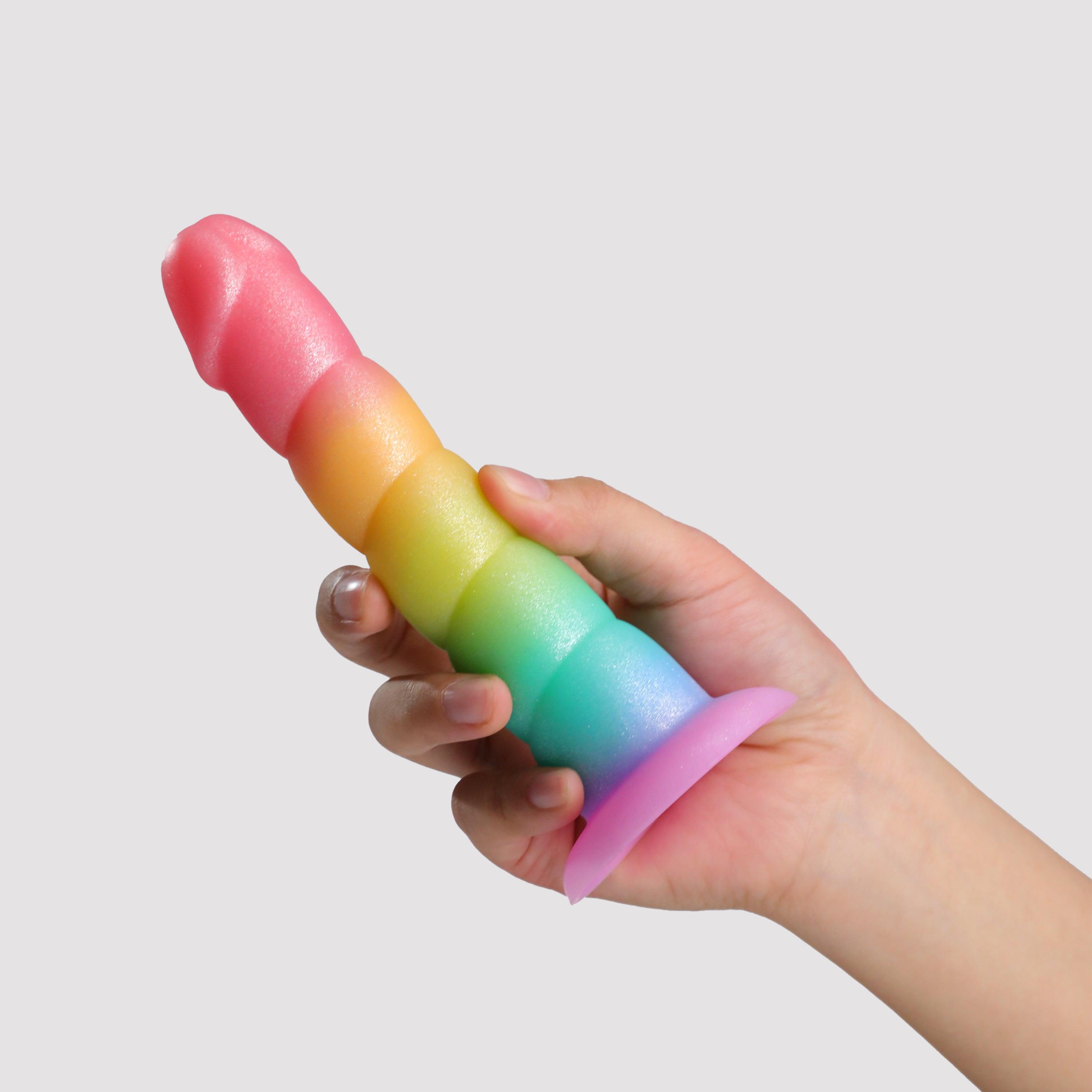 PLHEART Rainbow Dildo
