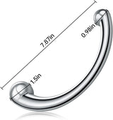 Stainless Steel Double-Ended Dildo