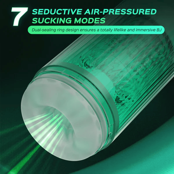 Automatic Vibrating Sucking Rotating & Thrusting Male Masturbator