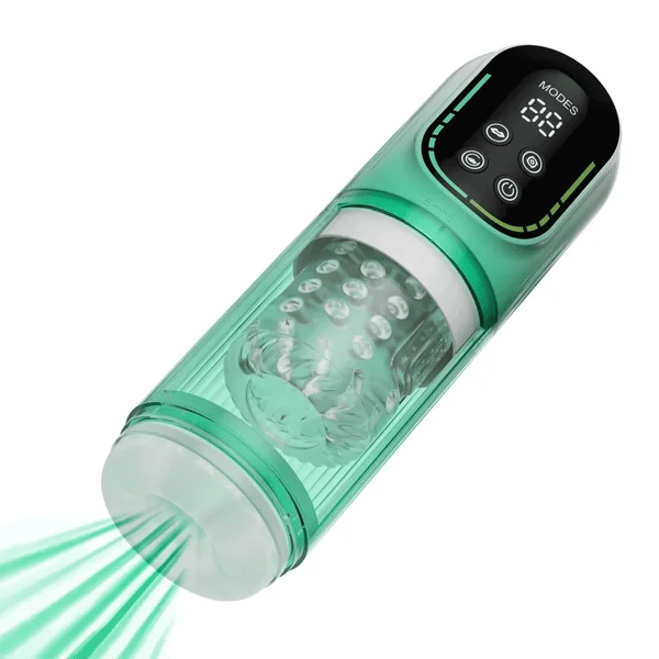 Automatic Vibrating Sucking Rotating & Thrusting Male Masturbator