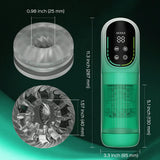 Automatic Vibrating Sucking Rotating & Thrusting Male Masturbator