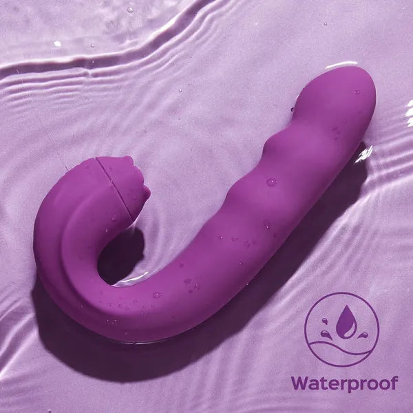 G Spot Vibrator With Rotating Head & Vibrating Tongue
