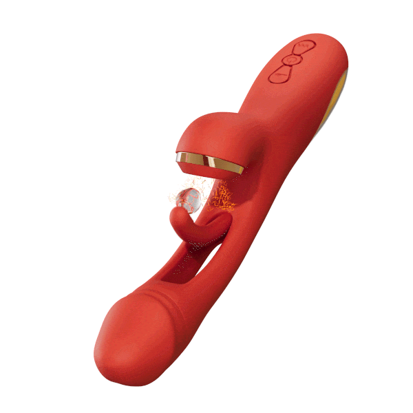 Vibrator With Flapping Vibration & Clitoral Suction