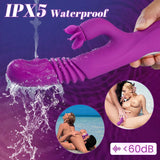 Telescopic Rotating Heating Bendable Vibrator