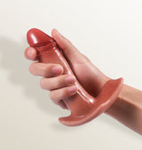 8 Vibrating &amp; Thrusting Dildo Shape Prostate Massager
