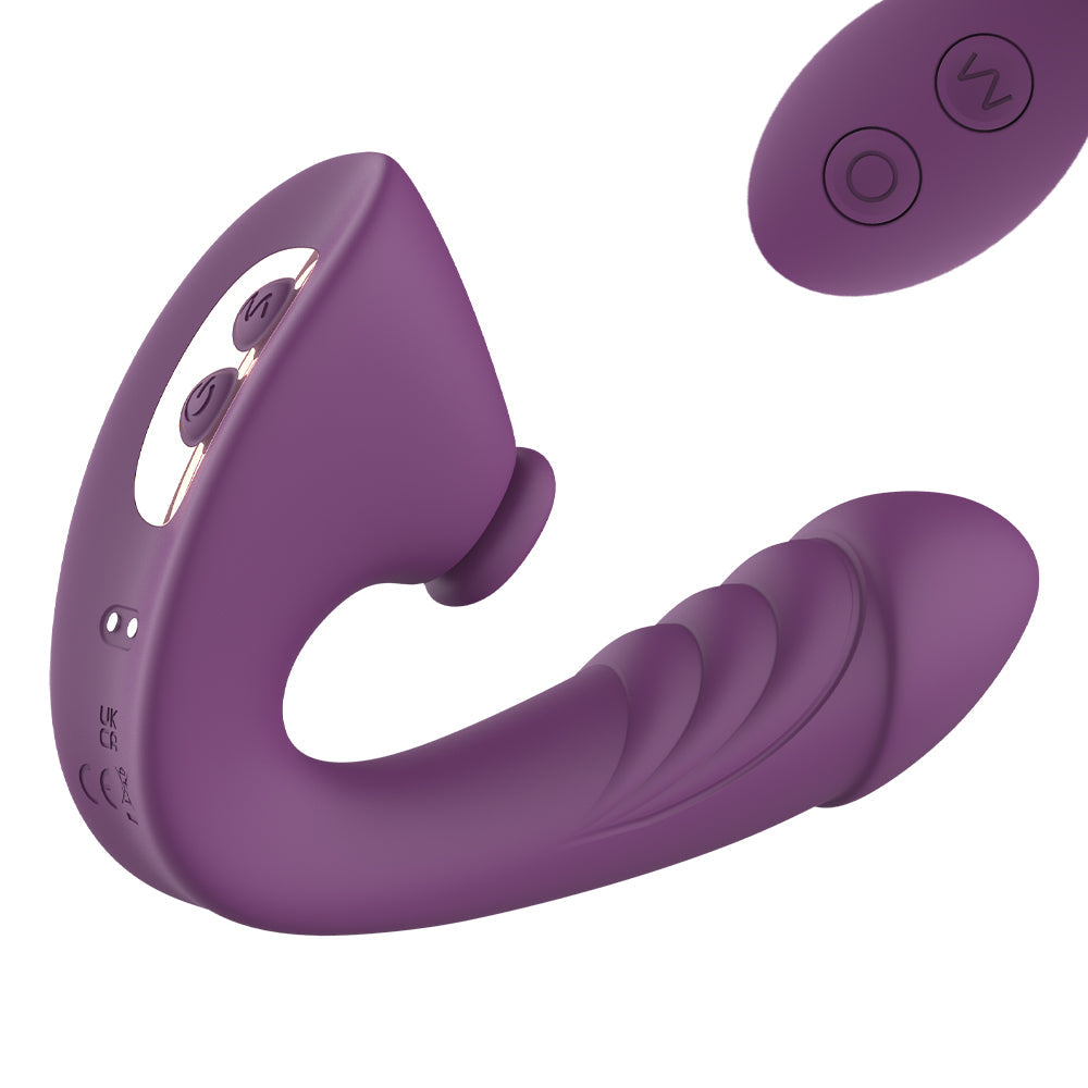 AuraLuxe Wearable Clitoral G Spot Vibrator