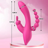 G-Spot Rabbit Anal Triple Vibrator