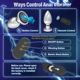 Wireless Shock &amp; Vibrate Butt Plug