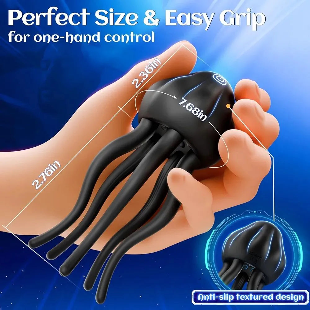 Jellyfish Glans Trainer - Electric Male Massager with Multi-Speed Modes