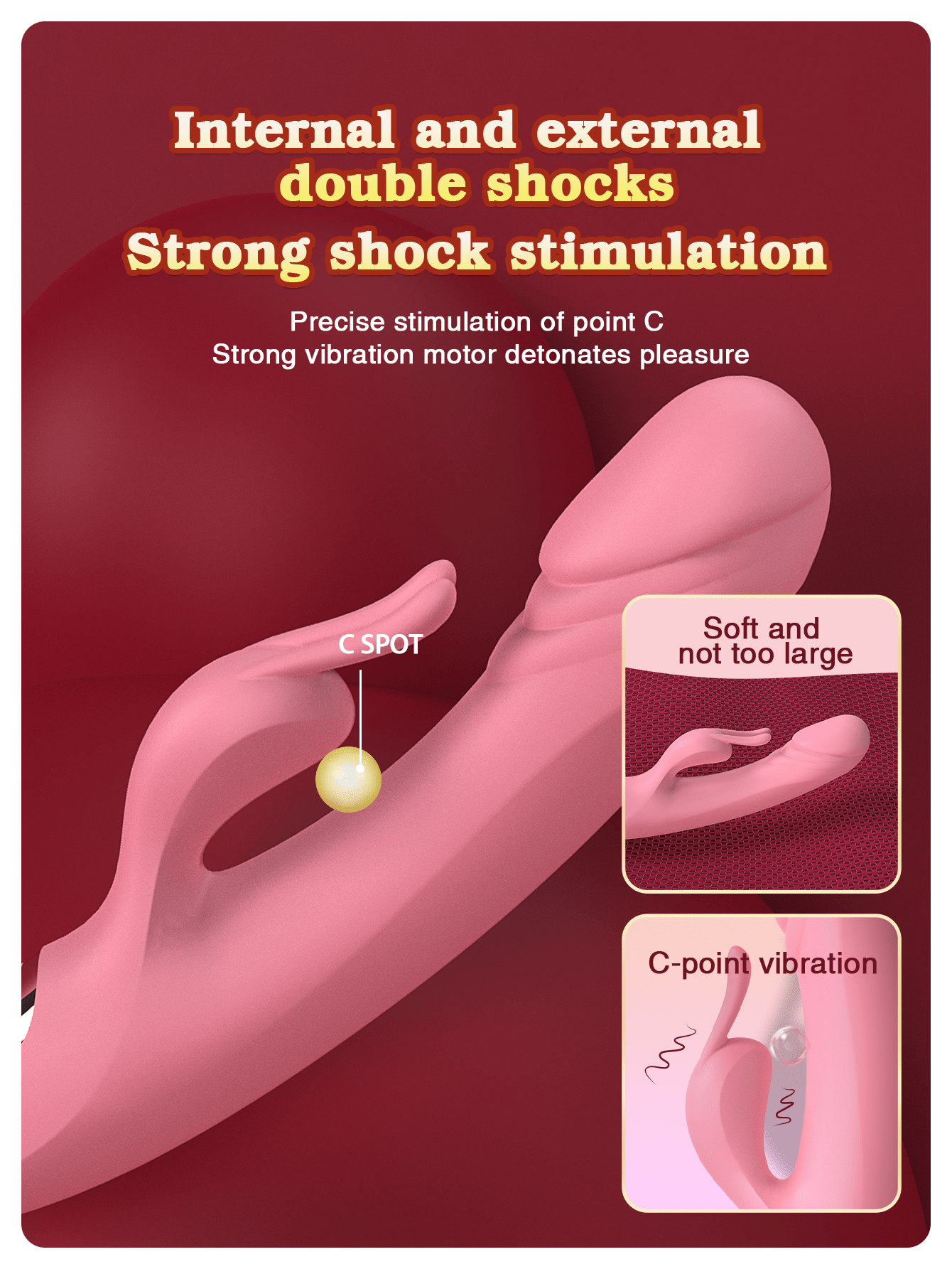 FlexiCoil X10 Rabbit Vibrator
