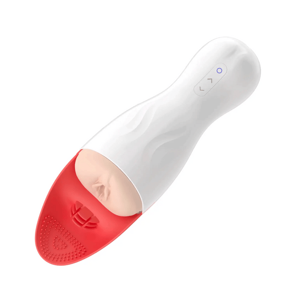 Automatic Blowjob Male Masturbator with Testicle Massage