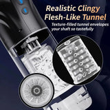 Rotating &amp; Thrusting Sucking Automatic Male Masturbator