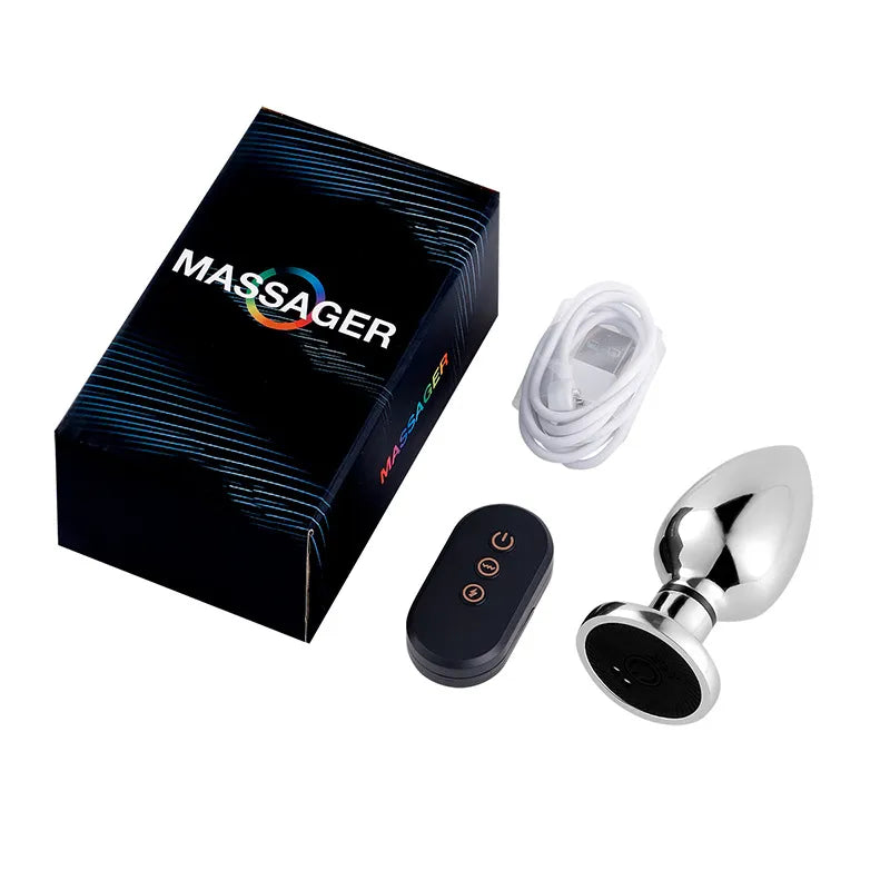 Wireless Shock &amp; Vibrate Butt Plug