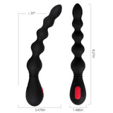 Vibrating Silicone Anal Beads
