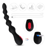Vibrating Silicone Anal Beads