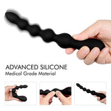 Vibrating Silicone Anal Beads