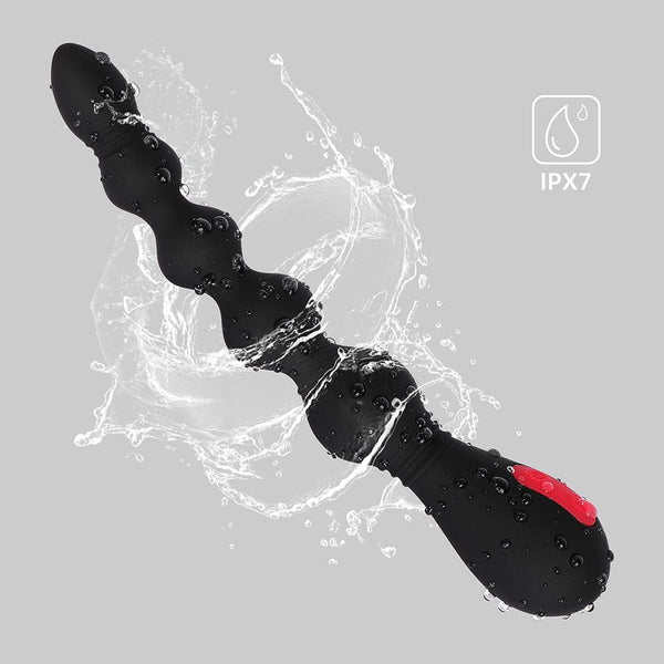 Vibrating Silicone Anal Beads