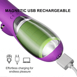 Vibrator With Flapping Vibration &amp; Clitoral Suction
