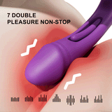 Vibrator With Flapping Vibration &amp; Clitoral Suction