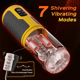 Vibrating Thrusting &amp; Rotating Automatic Male Masturbator
