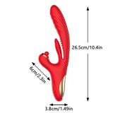 Thrusting Vibrator With Licking, Warming &amp; Clit Tapping