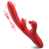 Thrusting Vibrator With Licking, Warming &amp; Clit Tapping