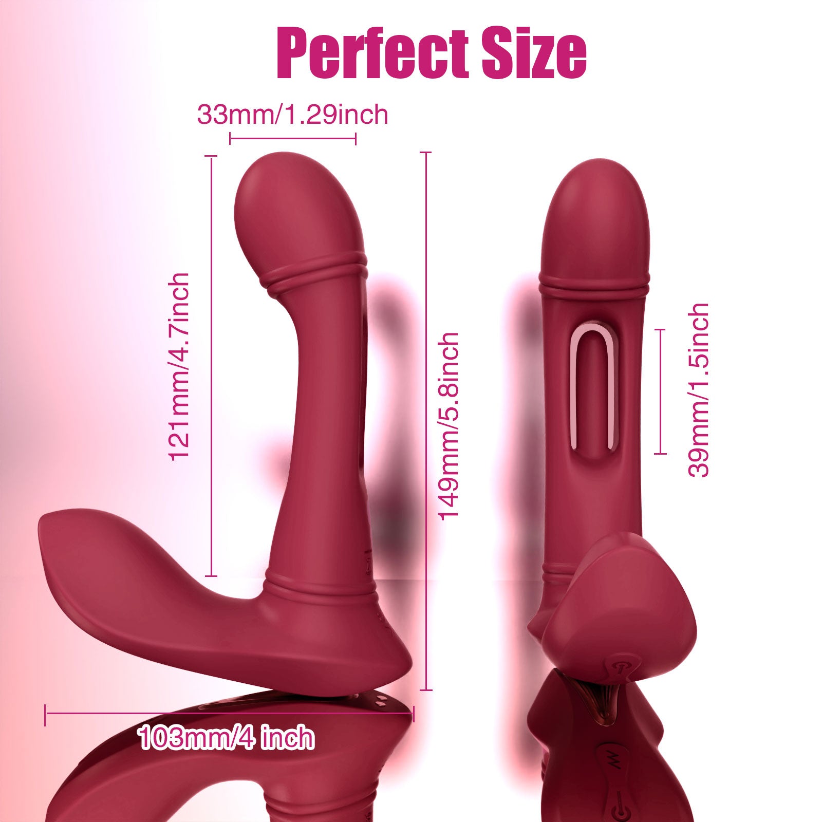 PulseVeil 3-in-one Vibrator
